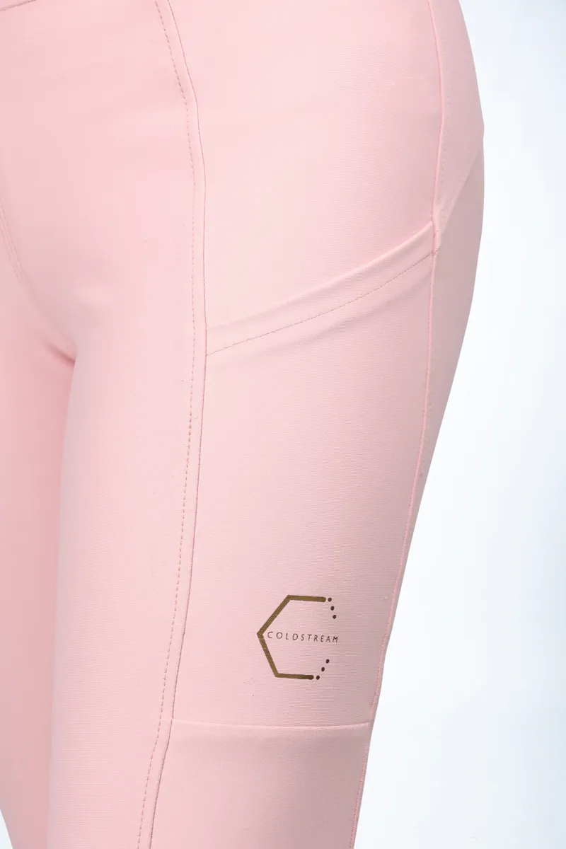 Coldstream Cranshaws Riding Tights - Blush Pink-3